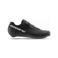 Gaerne - G.Sprint Wide Black - Buty szosowe - Buty rowerowe - 47. Czarne buty sportowe męskie GAERNE, bez zapięcia, do biegania. Za 652.07 zł.