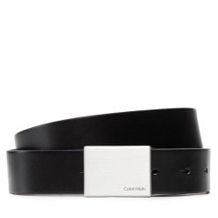 Pasek Męski Calvin Klein. Czarne paski damskie Calvin Klein, bez wzorów. Za 179.99 zł.