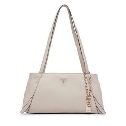 Torebka Guess. Brązowe torebki do ręki damskie Guess, z aplikacjami, klasyczne, bez dodatków. Za 584.99 zł.