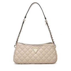 Torebka Guess. Brązowe torebki do ręki damskie Guess, z aplikacjami, klasyczne, bez dodatków. Za 299.99 zł.