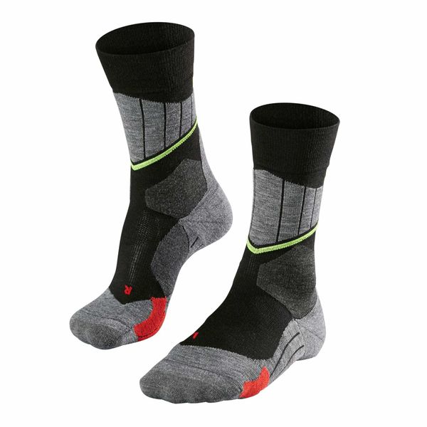 Skarpetki Falke SC1. Czarne skarpety męskie Falke, bez wzorów, z elastanu. Za 158.00 zł.