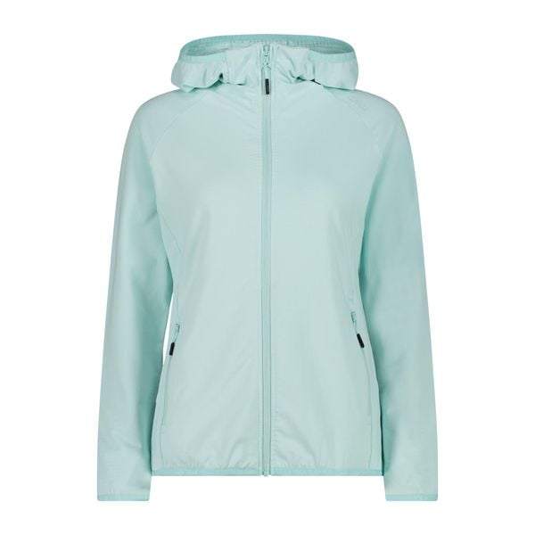 Bluza damska turystyczna CMP 34G2336. Niebieskie bluzy damskie CMP, l, bez wzorów, z materiału, z kapturem. Za 283.00 zł.