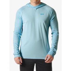 Bluza termoaktywna męska Helly Hansen LIFA Active Solen GR Hoodie. Niebieskie bluzy męskie Helly Hansen, m, bez wzorów, bez kaptura. Za 282.99 zł.