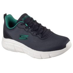 Męskie BOBS B FLEX ICY EDGE Sneakersy Czarny. Czarne buty sportowe męskie Skechers, z dzianiny, bez zapięcia. Za 239.99 zł.
