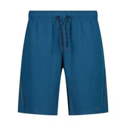 Spodenki treningowe CMP. Zielone krótkie spodenki sportowe męskie CMP, xl, bez wzorów, z materiału, tenisowe. Za 206.80 zł.