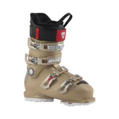 Buty narciarskie damskie Rossignol PURE PRO RENTAL GW złoty. Żółte obuwie sportowe damskie Rossignol, bez wzorów, narciarskie. Za 1,300.00 zł.