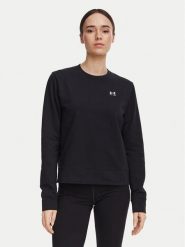 Under Armour Bluza UA Sport Terry 6011016 Czarny Regular Fit. Czarne bluzy damskie Under Armour, s, bez wzorów, z bawełny, bez kaptura. Za 229.99 zł.