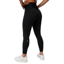 Legginsy 7/8 z wysokim stanem damskie Fabletics Boost. Czarne legginsy damskie FABLETICS, xl, bez wzorów, z elastanu, z podwyższonym stanem, na fitness i siłownię. Za 300.00 zł.