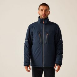 Kurtka robocza ocieplana męska X-Pro Marauder. Niebieskie kurtki sportowe męskie Regatta, na zimę, m, bez wzorów, trekkingowe. Za 649.99 zł.