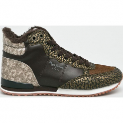 Pepe Jeans - Trampki Gable. Szare trampki i tenisówki damskie Pepe Jeans, z gumy. W wyprzedaży za 279.90 zł.