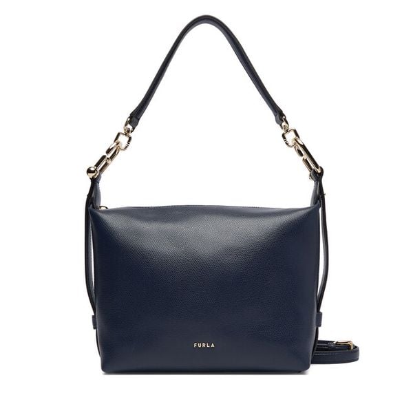 Torebka Furla. Niebieskie torebki do ręki damskie Furla, bez wzorów, klasyczne, bez dodatków. Za 775.99 zł.