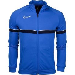 Bluza sportowa męska Nike Dri-FIT Academy 21 Knit Track Jacket. Niebieskie bluzy męskie Nike, m, bez wzorów, bez kaptura. Za 118.00 zł.