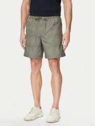 BOSS Szorty materiałowe Sandrew 50559371 Szary ciemny Regular Fit. Szare szorty męskie Boss, m, bez wzorów, z bawełny. Za 599.99 zł.