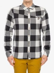 Koszula turystyczna La Sportiva Rambler Flannel Shirt. Szare koszule męskie La Sportiva, m, bez wzorów, z bawełny, eleganckie, bez kołnierzyka, bez ramiączek. Za 456.49 zł.