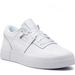 Buty Reebok - Workout Lo Fvs CN6890 Basic White/Skull Grey. Białe obuwie sportowe damskie Reebok, bez wzorów, z materiału, bez obcasa, na płaskiej podeszwie, bez zapięcia. W wyprzedaży za 269.00 zł.