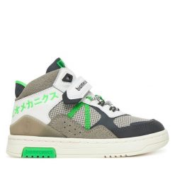Sneakersy Biomecanics. Szare trampki i tenisówki chłopięce Biomecanics, bez wzorów, bez zapięcia. Za 289.99 zł.