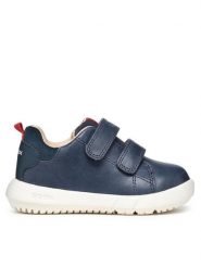 Geox Sneakersy B Hyroo Boy B365DC 0CLFU C4002 M Granatowy. Niebieskie buty sportowe chłopięce Geox, bez wzorów, z nubiku, bez zapięcia. Za 179.99 zł.