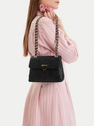 MEXX Torebka CEO-MEXX-S-015-07 Czarny. Czarne torebki do ręki damskie Mexx, bez wzorów, z materiału, bez dodatków. Za 179.99 zł.