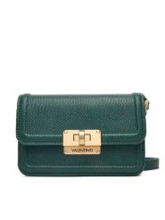Valentino Torebka Floren VBS9A910LUC Zielony. Zielone listonoszki damskie Valentino, bez wzorów, ze skóry, bez dodatków. Za 449.99 zł.
