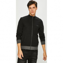 Emporio Armani - Bluza. Czarne bluzy męskie Emporio Armani, z bawełny. Za 489.90 zł.