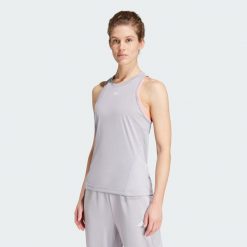 Koszulka Designed for Training Tank. Białe koszulki sportowe damskie Adidas, xs, bez wzorów, z materiału, sportowe, bez kołnierzyka. Za 149.00 zł.