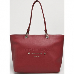 Versace Jeans - Torebka. Brązowe torby na ramię damskie Versace Jeans. Za 699.90 zł.