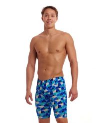 Spodenki do pływania Jammery Funky Trunks Tetra Tonic. Niebieskie kąpielówki męskie FUNKY TRUNKS, m, bez wzorów, z elastanu, do pływania. Za 219.00 zł.