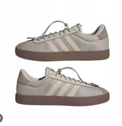 Adidas Buty damskie adidas Vl Court 3.0 szare IH6580 43 1/3. Szare obuwie sportowe damskie Adidas, bez wzorów. Za 298.99 zł.