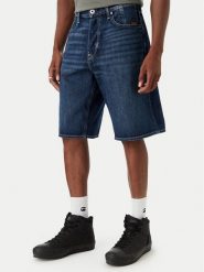 G-Star Raw Szorty jeansowe Deeggie D28474-D536 Niebieski Regular Fit. Niebieskie szorty męskie G-Star Raw, m, bez wzorów, z bawełny, retro. Za 279.99 zł.