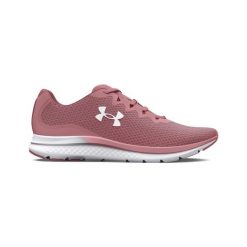 Buty biegowe damskie Under Armour W Charged Impulse 3. Czerwone obuwie sportowe damskie Under Armour, bez wzorów, do biegania. Za 199.99 zł.