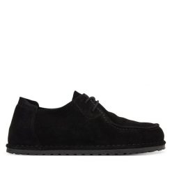 Półbuty Birkenstock. Czarne półbuty na co dzień męskie Birkenstock, bez zapięcia. Za 719.99 zł.
