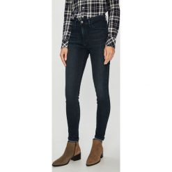 Wrangler - Jeansy Body Bespoke Dusty Bite. Czarne jeansy damskie Wrangler. Za 329.90 zł.