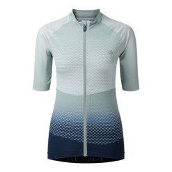 Damska Koszulka Kolarska Lightning. Zielone koszulki sportowe damskie Dare 2b, bez wzorów, sportowe, bez kołnierzyka. Za 227.99 zł.