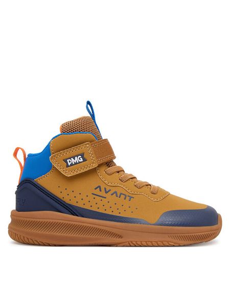 Primigi Sneakersy 2455122 Brązowy. Brązowe buty sportowe chłopięce Primigi, bez wzorów, ze skóry, bez zapięcia. Za 219.99 zł.