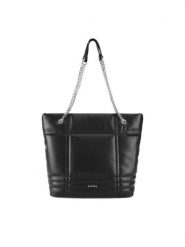 Badura Torebka JH6256-BR Czarny. Czarne torebki do ręki damskie Badura, bez wzorów, z tworzywa sztucznego, bez dodatków. Za 279.99 zł.