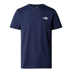 The North Face Koszulka S/S Simple Dome Nf0A87Ng8K2. Niebieskie koszulki sportowe damskie The North Face, s, bez wzorów, z bawełny, bez kołnierzyka, bez ramiączek, trekkingowe. Za 322.99 zł.