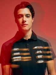 4F Koszulka polo slim męska - czarna XL. Czarne koszulki polo męskie 4f, m, bez wzorów, z dzianiny, klasyczne, bez ramiączek. Za 99.99 zł.