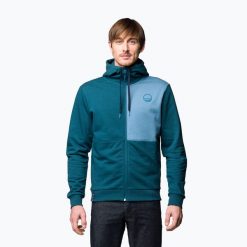 Bluza wspinaczkowa męska Wild Country Flow 2 Hoody. Niebieskie bluzy męskie WILD COUNTRY, m, bez wzorów, z materiału, bez kaptura. Za 309.99 zł.