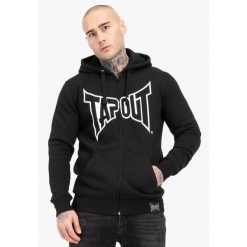 Bluza z kapturem, zapinana na zamek, o regularnym kroju Tapout Marfa. Białe bluzy męskie TAPOUT, s, bez wzorów, z bawełny, z kapturem. Za 256.25 zł.