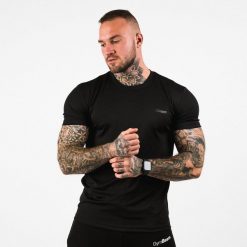 Longsleeve męski Under Armour HG Armour Comp. Czarne bluzki z długim rękawem męskie GYMBEAM, m, bez wzorów, z materiału, eleganckie, bez kołnierzyka. Za 57.99 zł.