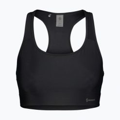 Biustonosz treningowy SCOTT Endurance LT. Czarne biustonosze Scott, bez wzorów, z elastanu. Za 149.99 zł.