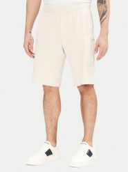EA7 Emporio Armani Szorty sportowe 7M000153 AF10432 U1079 Écru Regular Fit. Krótkie spodenki sportowe męskie EA7 Emporio Armani, l, bez wzorów, z bawełny. Za 219.99 zł.