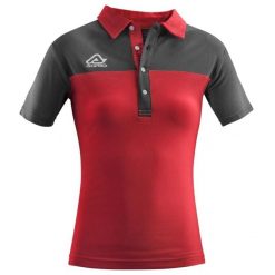 Damska koszulka polo Acerbis Belatrix. Czerwone koszulki sportowe damskie ACERBIS, l, bez wzorów, z bawełny, bez kołnierzyka, bez ramiączek, outdoorowe. Za 169.00 zł.