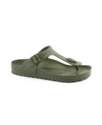 Klapki Birkenstock Gizeh Eva Dorosłych. Zielone klapki męskie Birkenstock, z materiału. Za 252.50 zł.