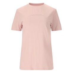 Damski jersey Endurance Adelena. Czerwone koszulki sportowe damskie Endurance, bez wzorów, z jersey, bez kołnierzyka, bez ramiączek, na fitness i siłownię. Za 153.50 zł.