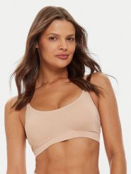 Chantelle Bielizna modelująca górna Smooth Comfort C10U10 Beżowy. Brązowa bielizna wyszczuplająca Chantelle, z syntetyku. Za 189.99 zł.