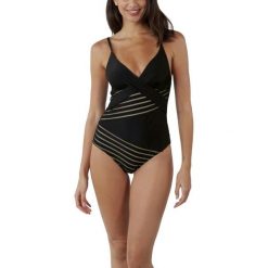 Damski strój kąpielowy Barts Alira Shaping One Piece. Czarne kostiumy jednoczęściowe damskie Barts, xs, bez wzorów, eleganckie, do pływania. W wyprzedaży za 242.00 zł.
