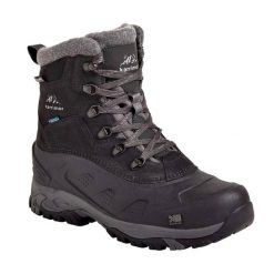 Buty zimowe męskie Karrimor Snowfur. Czarne trekkingi męskie Karrimor, na zimę, trekkingowe, thinsulate. Za 321.29 zł.