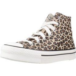 Buty CONVERSE CHUCK TAYLOR ALL STAR EVA LEOPARD Nadruk zwierzęcy. Trampki i tenisówki damskie Converse, bez wzorów, z tkaniny, retro, bez zapięcia. Za 320.69 zł.