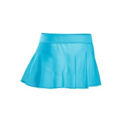Spódniczka do tańca klasycznego dla dziewczynek niebieska. Niebieskie spódniczki dla dziewczynek DOMYOS, bez wzorów, z elastanu. Za 24.99 zł.
